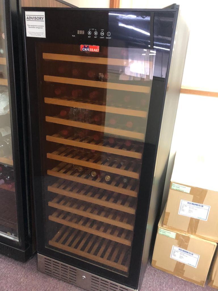 wine cooler with lights