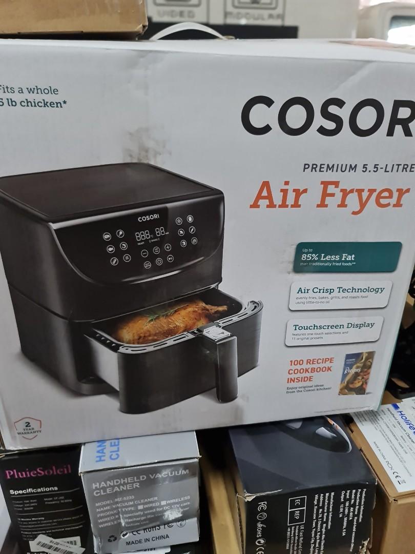 Cosori Air Fryer 5.5 L, TV & Home Appliances, Kitchen Appliances