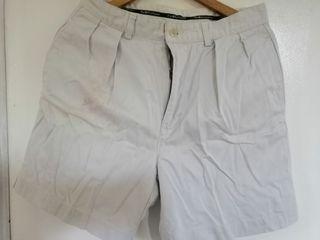 Cream shorts