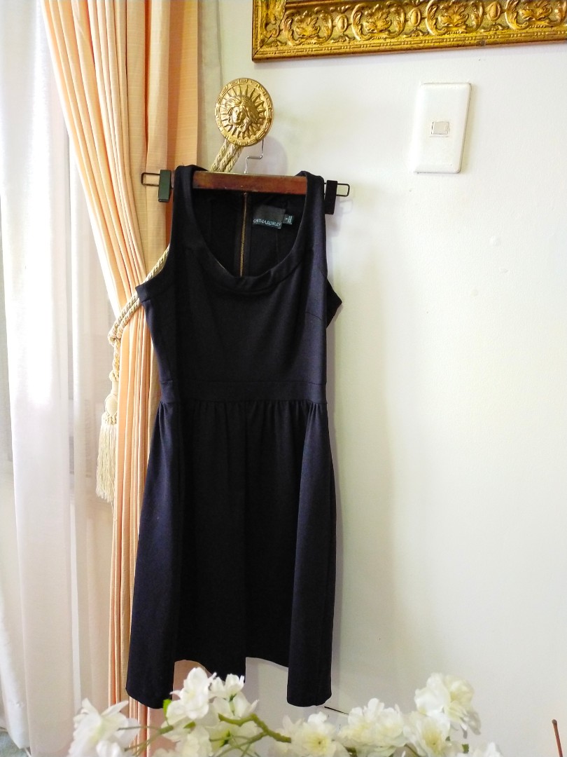 Cynthia rowley black top dress