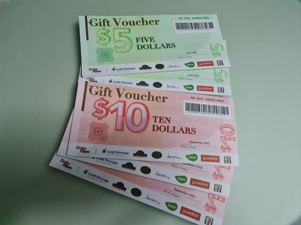 Dairy Farm Gift Voucher 530 Cold Storage / Giant / Guardian / 7