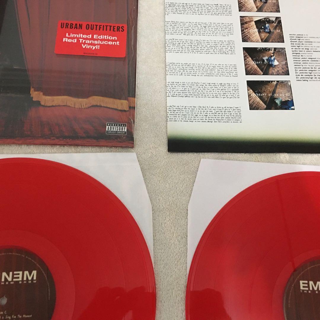 Eminem - The Eminem Show Translucent Red Colored Vinyl