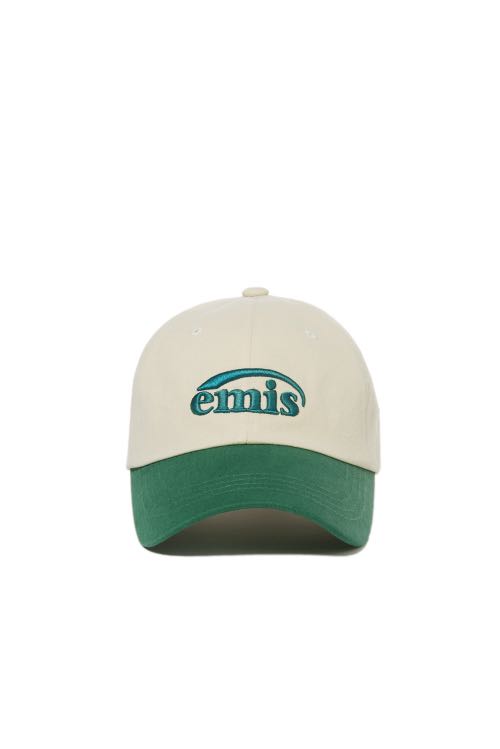 emis キャップ NEW LOGO EMIS CAP GREEN BEIGE - キャップ