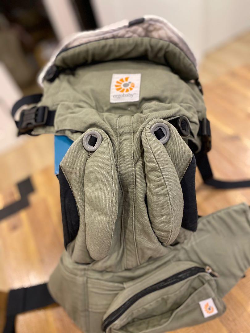 Ergobaby Omni 360 Baby Carrier AllInOne Khaki Green, Babies & Kids