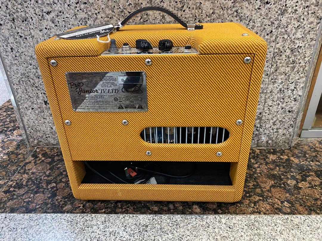 fender pro junior iv in lacquered tweed