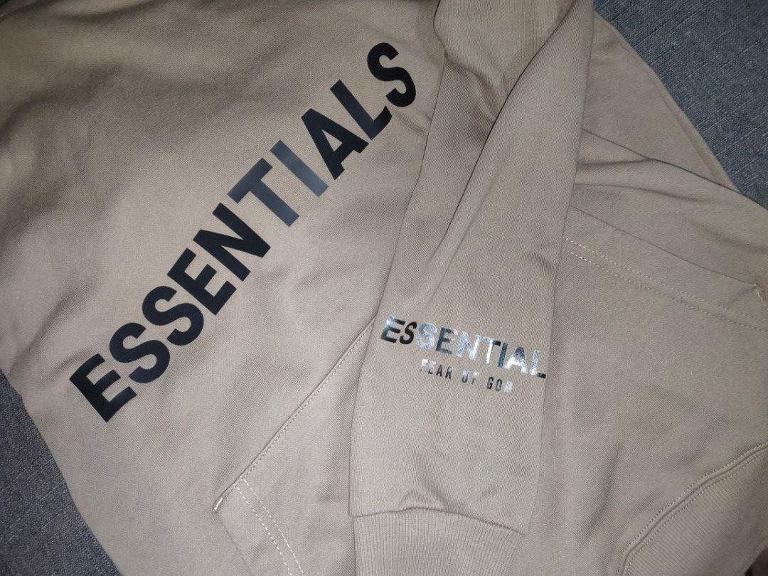 FOG essentails hoodie S size, 男裝, 上身及套裝, 衛衣- Carousell