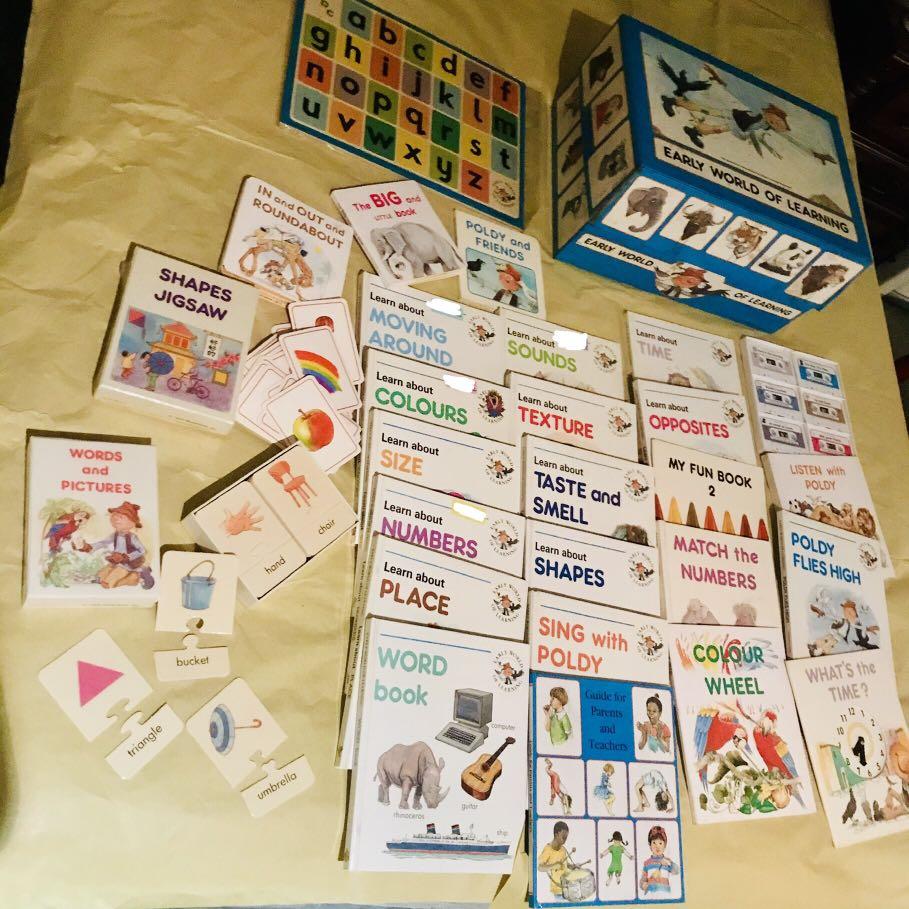 Full Box Set - Early World of Learning (Poldy Set), Hobbies & Toys ...