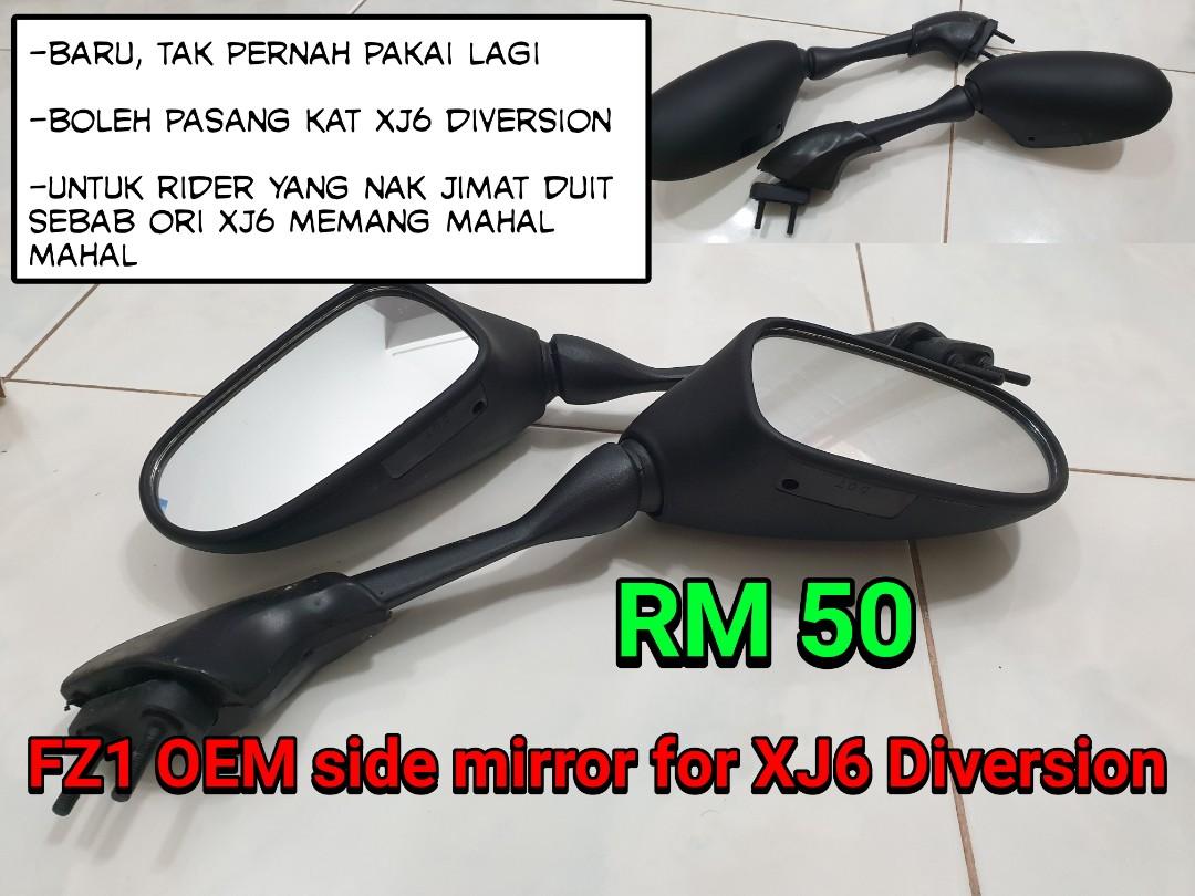 Fz1 Oem Side Mirrors For Yamaha Xj6 Diversion Auto Accessories On Carousell