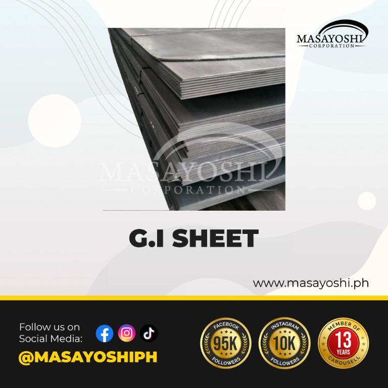 Galvanized Iron Sheet 0.9MM, GI Sheet, G.I. Sheet, Metal Sheet