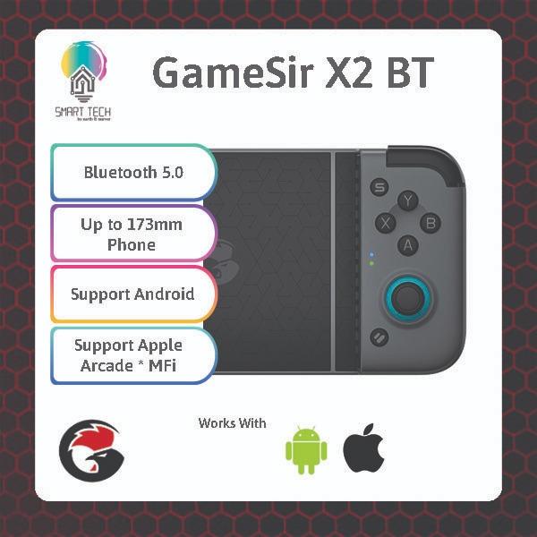 Zuivelproducten aanbidden Schots GameSir X2 BT Game Controller Mobile / Bluetooth / Android / Apple MFI /  Wireless / Battery, Video Gaming, Gaming Accessories, Cables & Chargers on  Carousell
