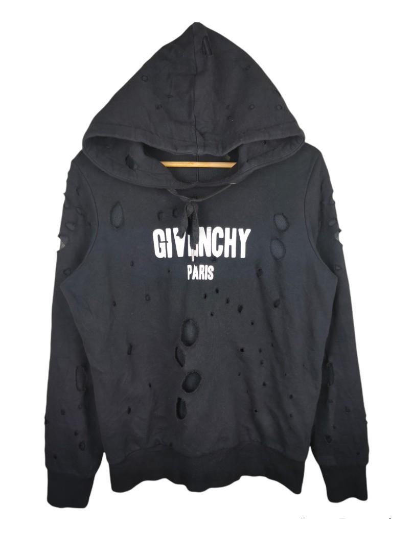 Givenchy paris distressed sales sweatshirt