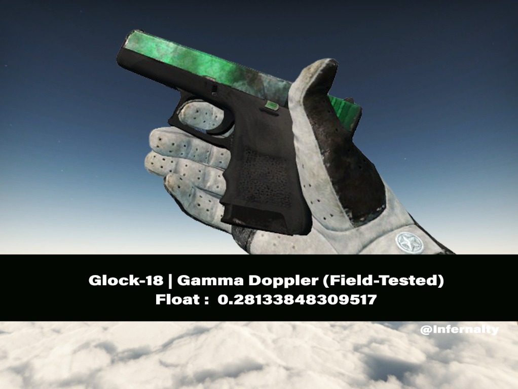 Glock18 Gamma Doppler Phase 2 FT CSGO SKINS KNIVES, Video Gaming