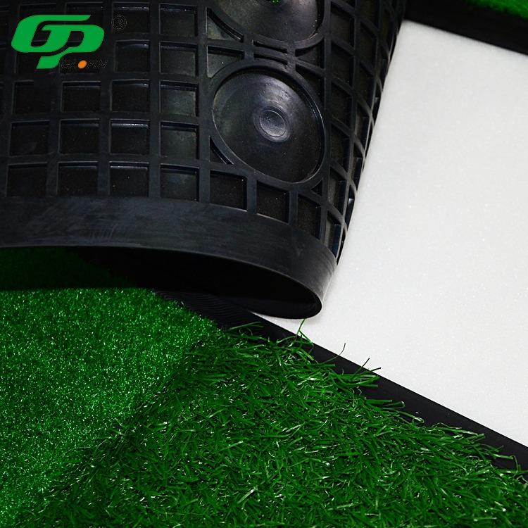 Golf practice driving mat (Category: Golf) located in Quezon City. Submitted by aetna.manila (Listing ID 1123812954, Image 3). Description: Size: 30x65cm Material: Rubber base(with handle) Grass size: 10mm Price: 2100 QC area Lalamove for shipping.