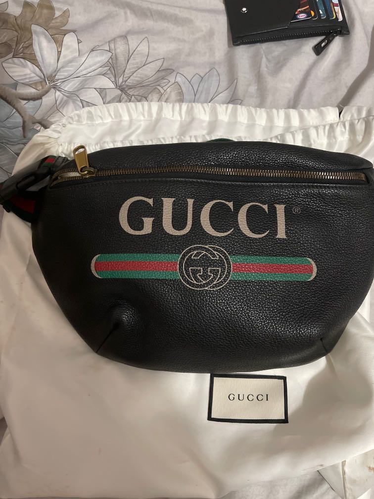 Gucci Vintage Logo Bumbag, Men's Fashion, Bags, Sling Bags on Carousell