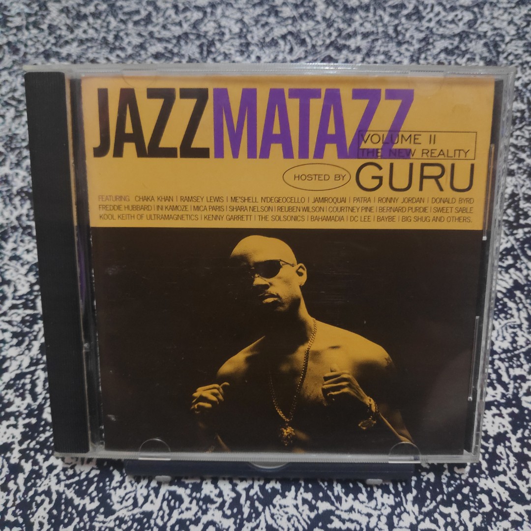 Guru's Jazzmatazz Vol. 2 The New Reality CD, Hobbies & Toys, Music