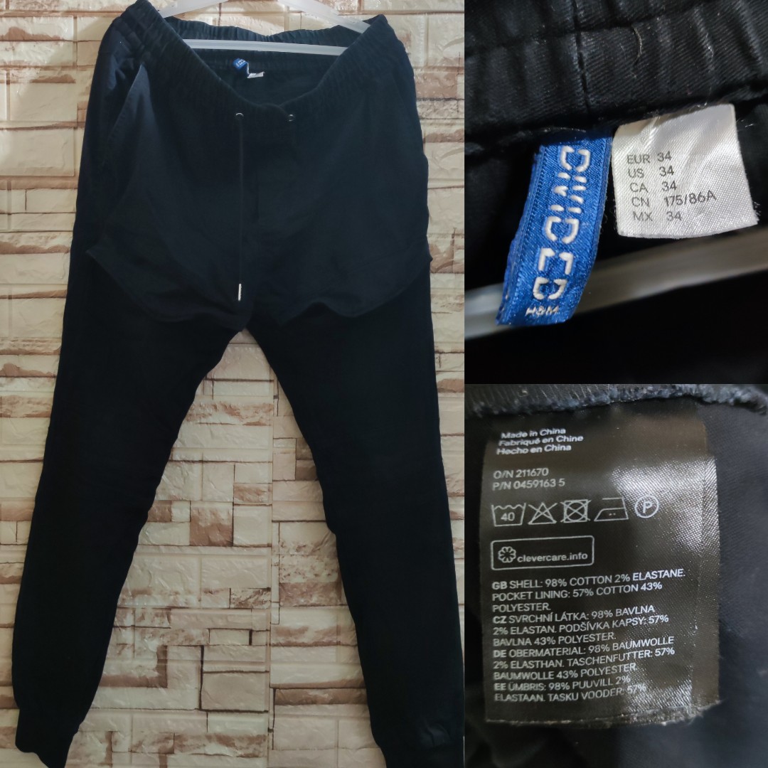 H&m divided best sale mens joggers