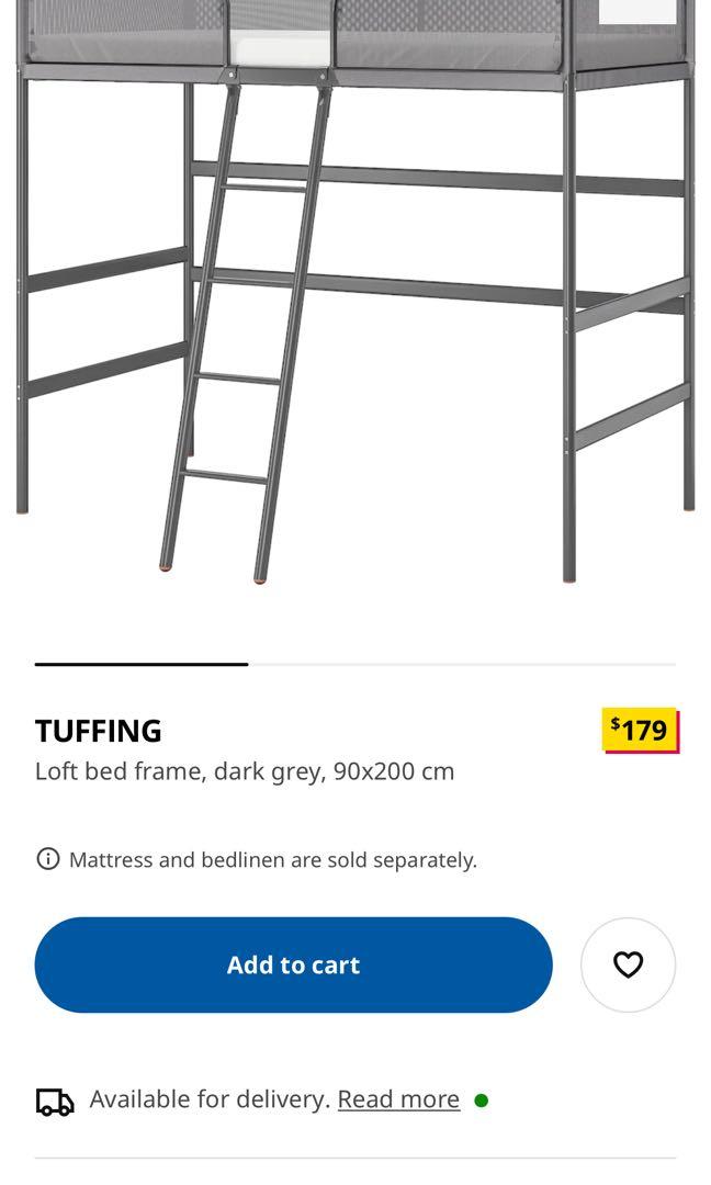 IKEA bunk bed, Furniture & Home Living, Furniture, Bed Frames