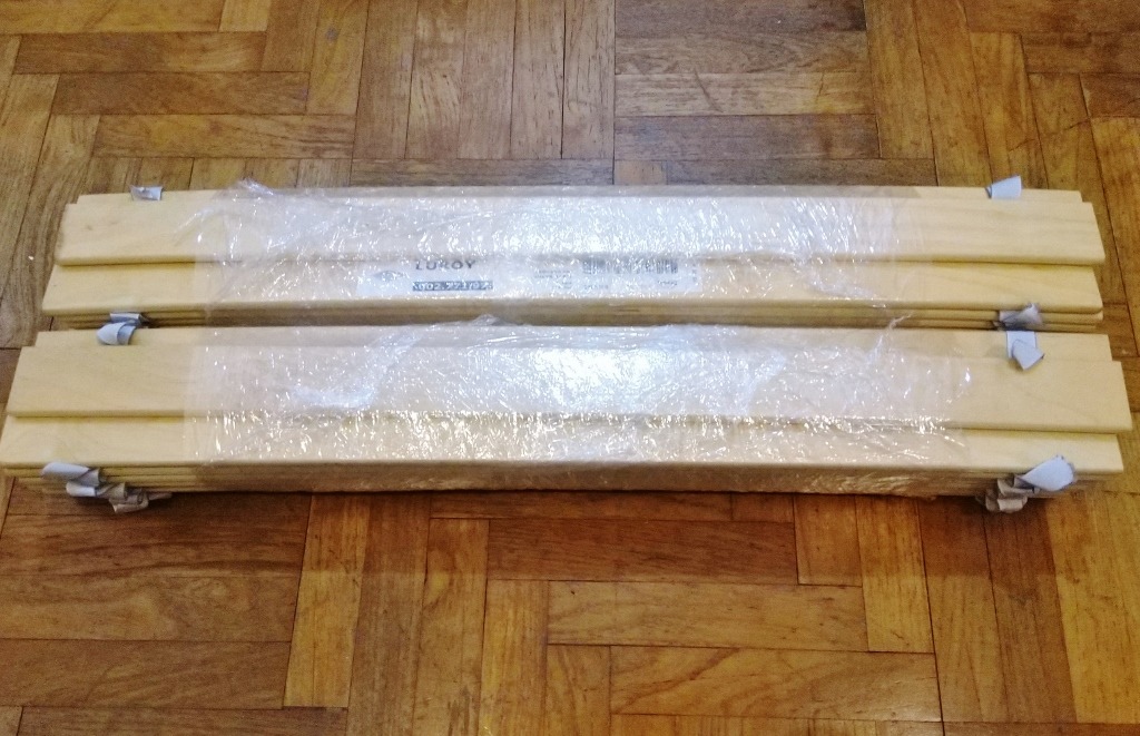 IKEA Luroy Queen Bed Slatted Base Excellent Condition, Furniture & Home