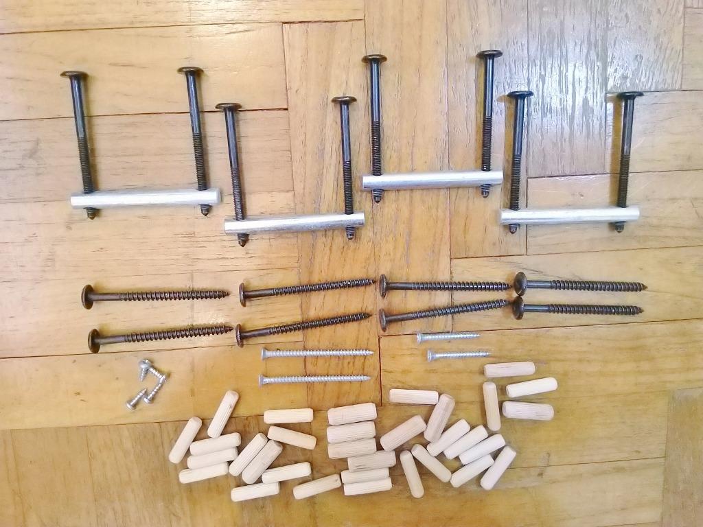 IKEA Wood Bed Screws, Very Good Condition, Furniture & Home Living