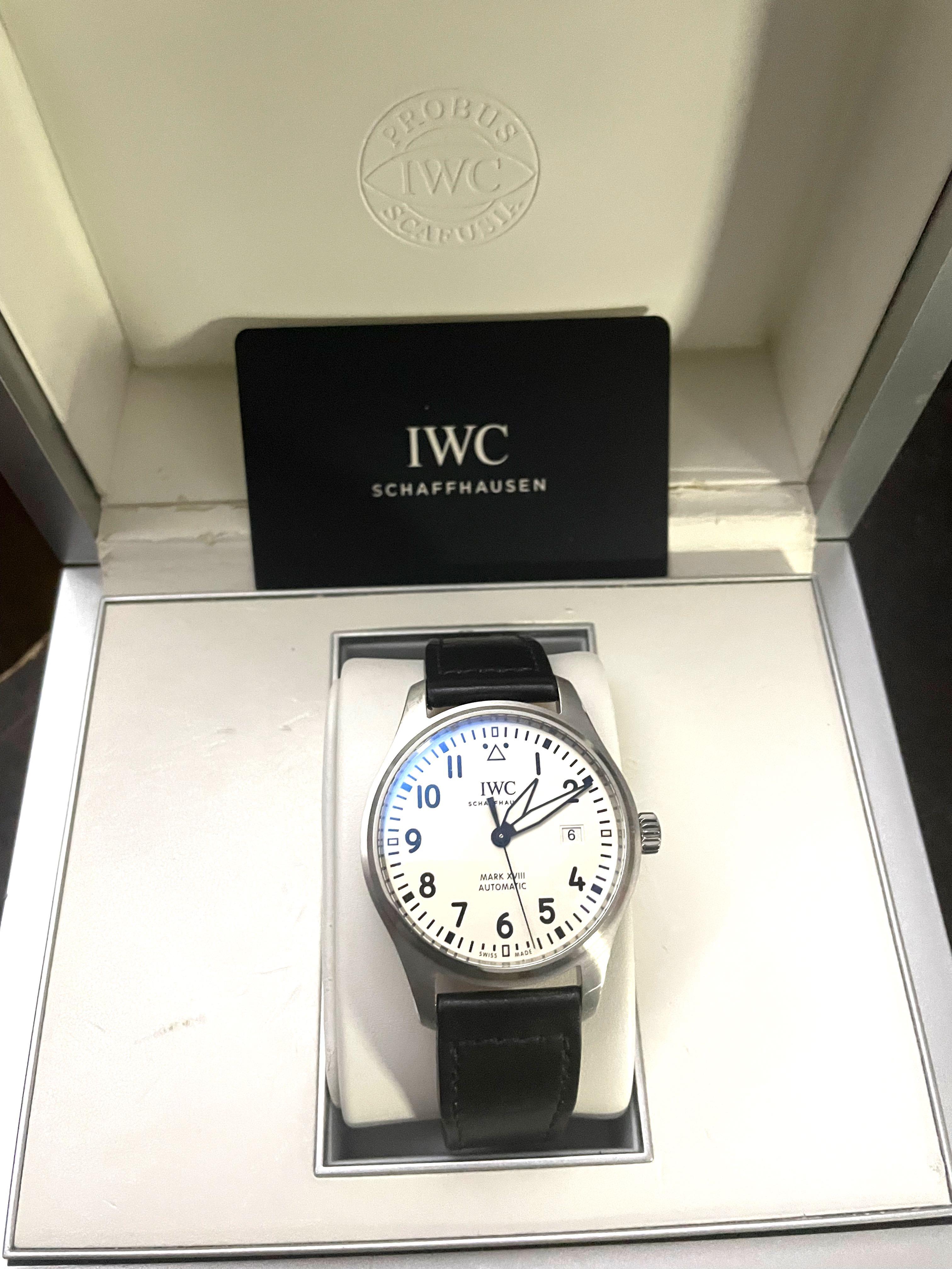 IWC Pilot Mark XVIII Box Papers IW327012 Luxury Watches on