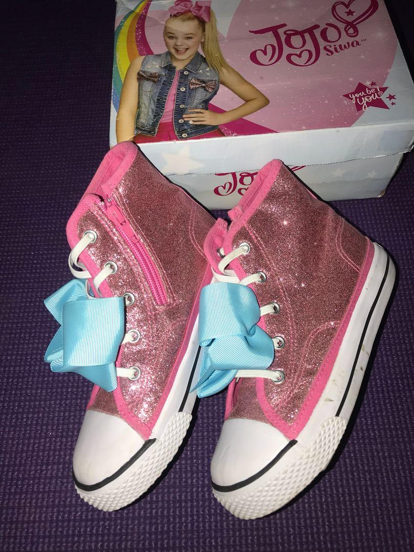 Pink jojo siwa shoes new arrivals