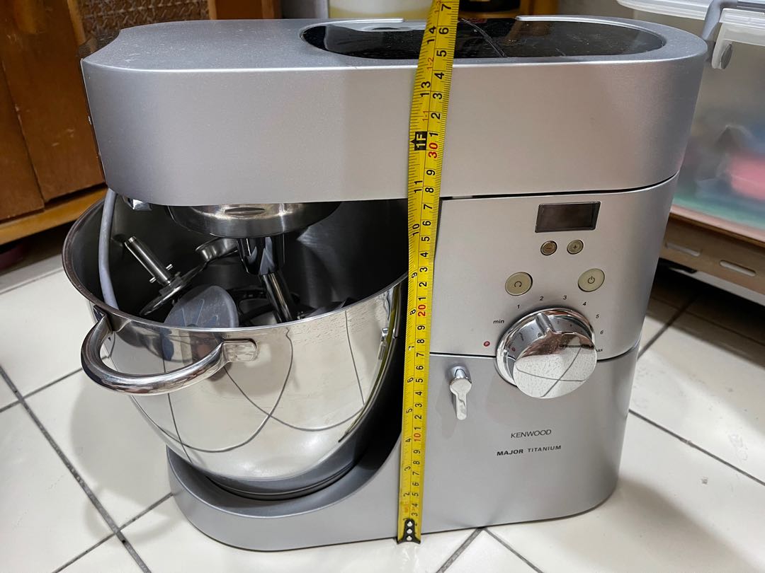 kenwood food mixer major titanium