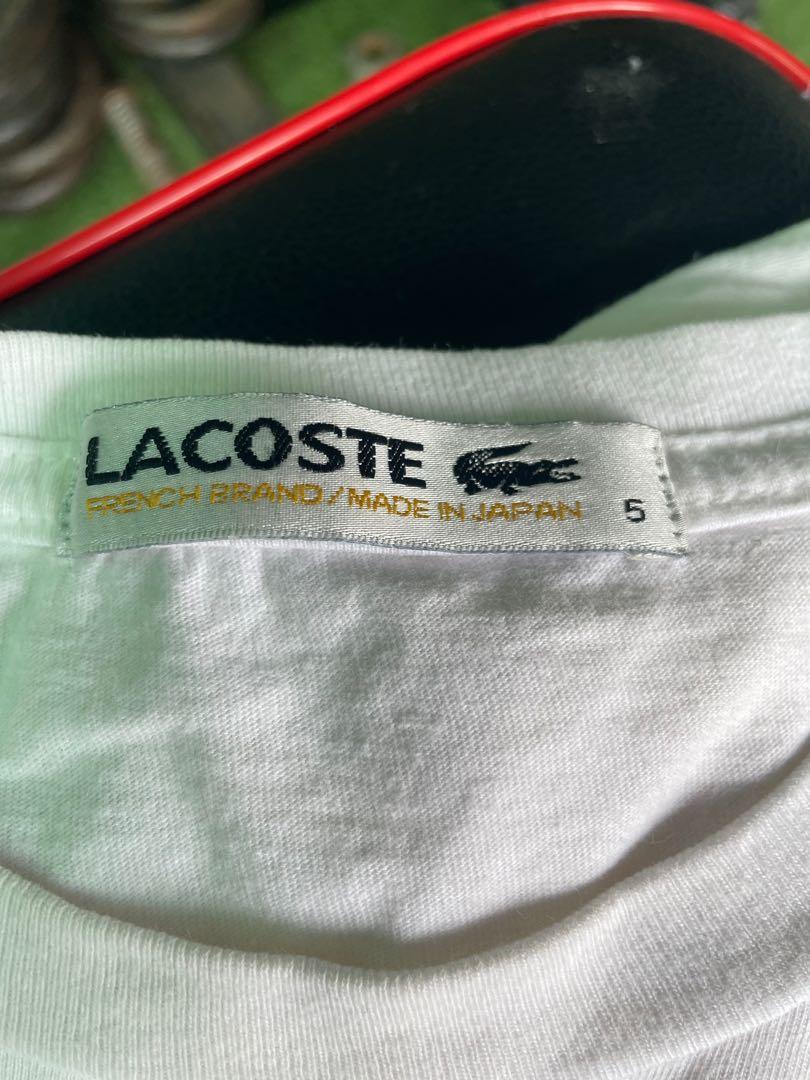 Lacoste Shirt (Category: Tshirts & Polo Shirts ) located in Paranaque City. Submitted by itemsforcheap (Listing ID 1123760630, Image 2). Description: Size 5 on tag Medium - Large body size Guaranteed authentic No issues.