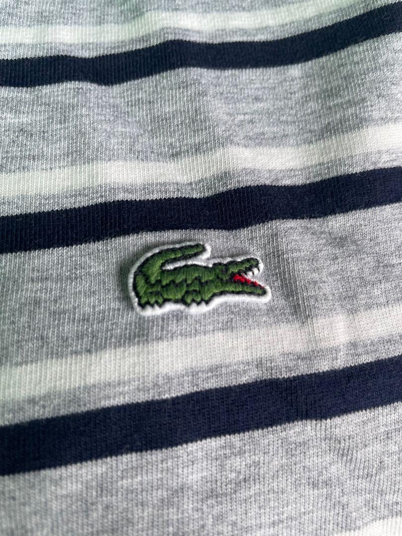 Lacoste Striped Tee (Category: Tshirts & Polo Shirts ) located in Paranaque City. Submitted by itemsforcheap (Listing ID 1123760970, Image 3). Description: Size M Fits small-medium body size Guaranteed authentic No issues at all. Like new. .