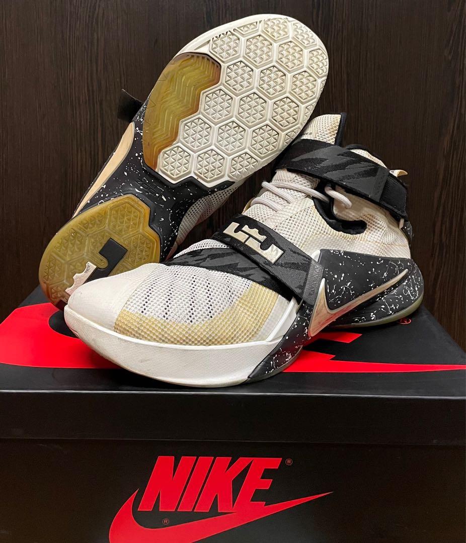 Lebron Soldier 9 White Black Asia Exclusive Size 12