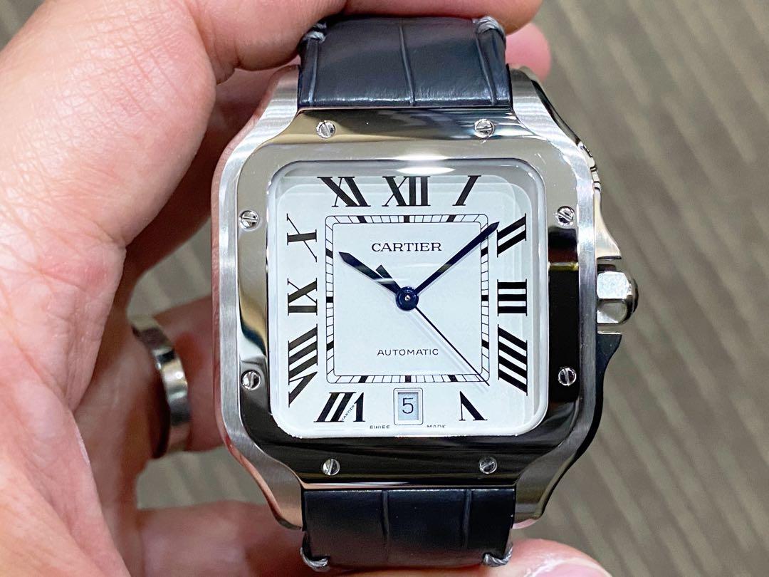 Cartier santos wssa0018 cheap