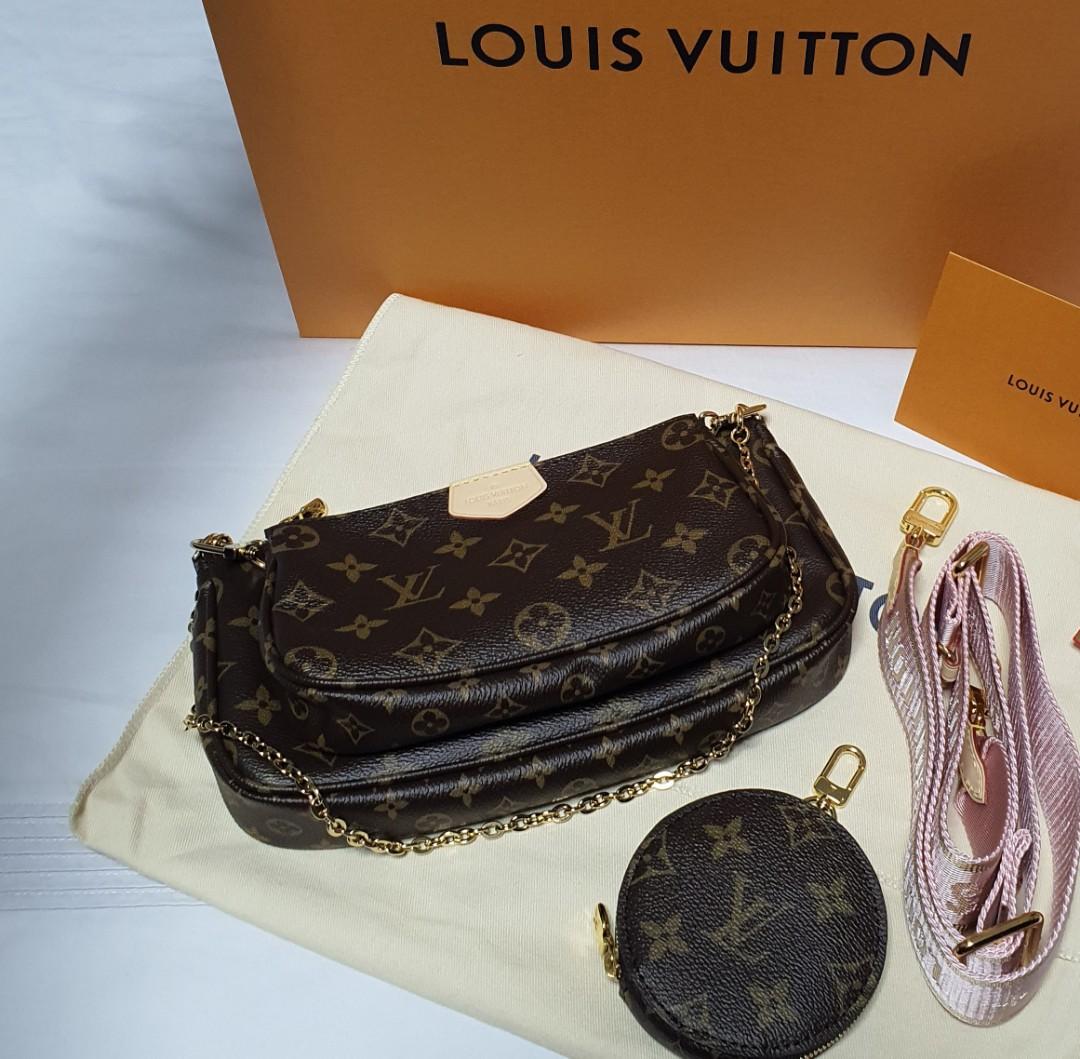 LV Mini Pochette Accessoires Black, Luxury, Bags & Wallets on Carousell