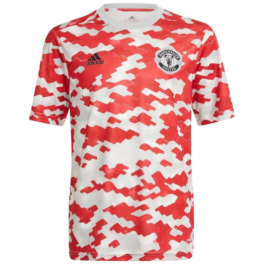 Man U training kit 21 22 Pre match Football Jersey Soccer Jersey t
