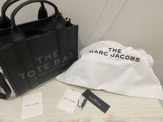 MARC JACOBS THE TOTE BAG LEATHER BLACK