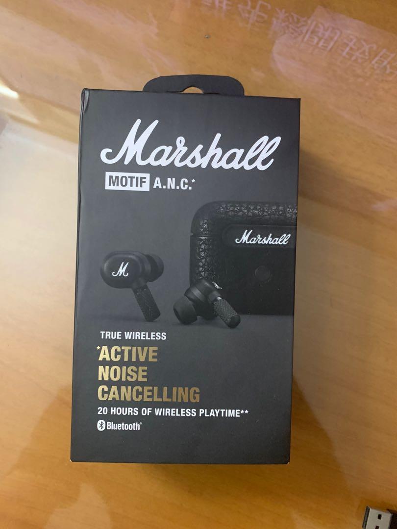 Marshall Motif Anc, 音響器材, 耳機- Carousell
