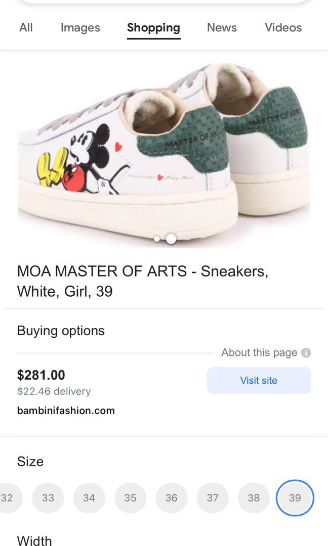 Master of sales arts mickey sneakers