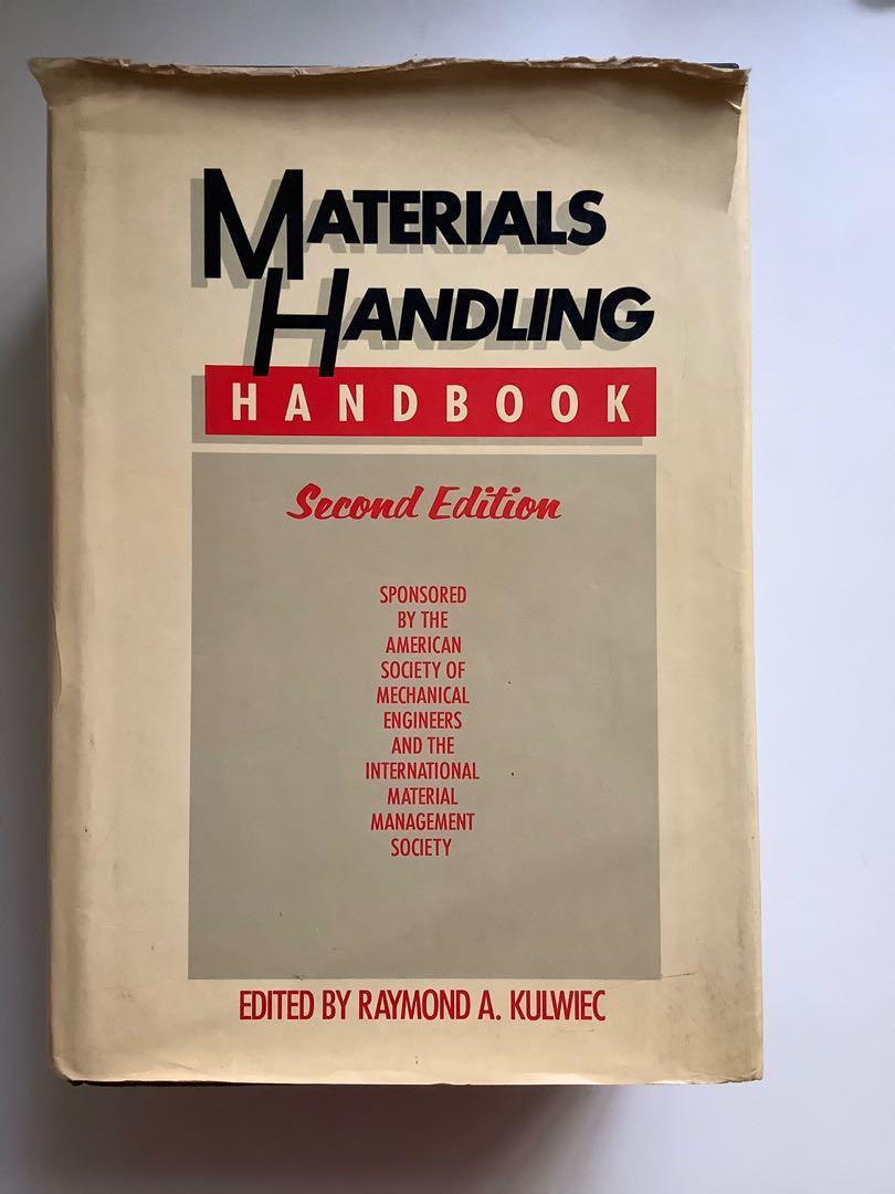 Materials Handling Handbook 2nd Ed, Hobbies & Toys, Books & Magazines