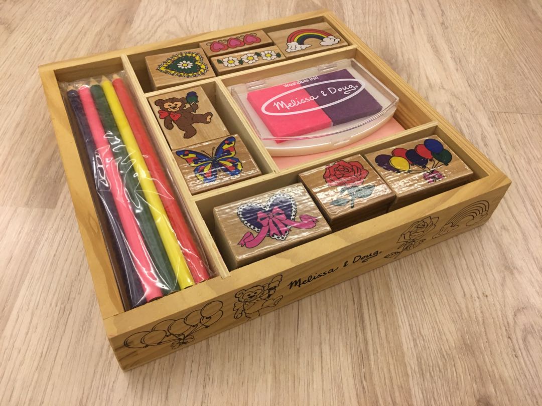Melissa and doug discount stamp kit