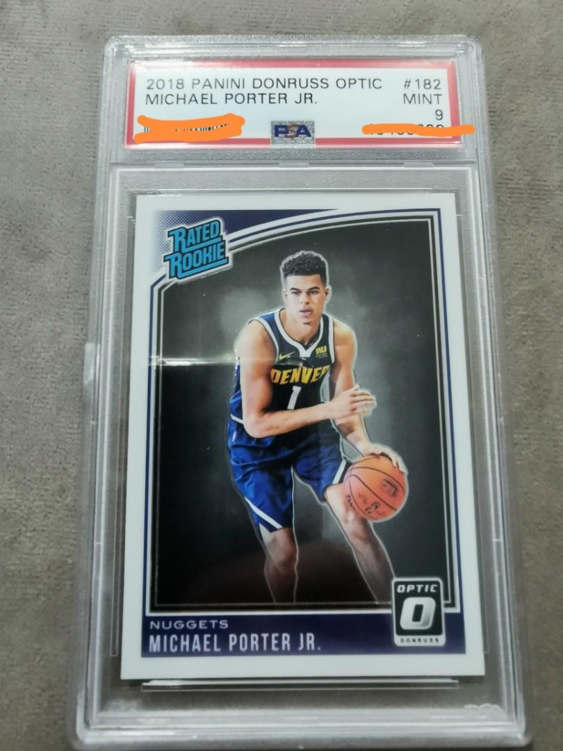 Michael Porter Jr optic rookie PSA 9 (Category: Graded Singles) located in Quezon City. Submitted by nbacardssells (Listing ID 1123804712, Image 3). Description: Michael Porter Jr PSA9 Optic 9.