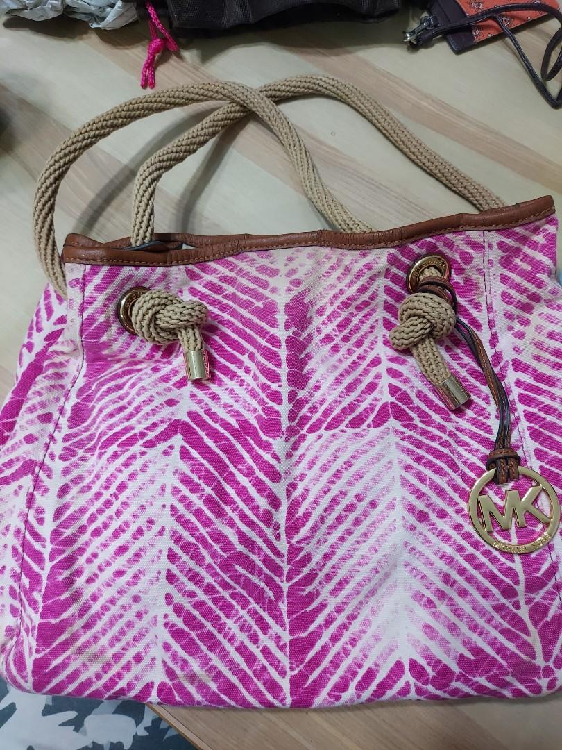 Michael kors tie top dye purse