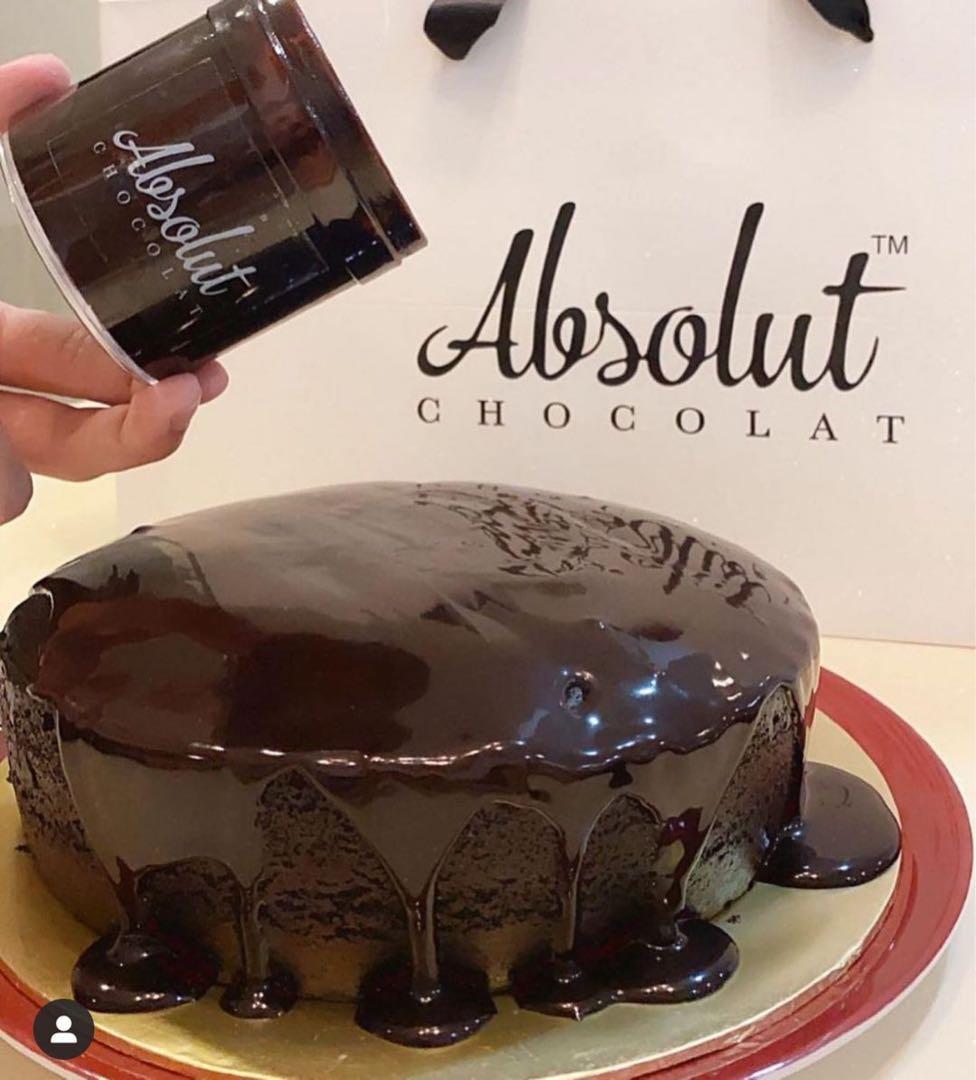 Moist Chocolate Cake By Absolut Chocolat Food Drinks Other Food Drinks On Carousell