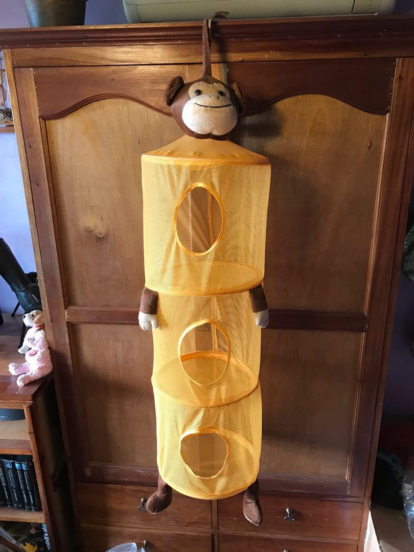 Monkey hanging 3 layer storage organizer, Furniture & Home Living, Home ...