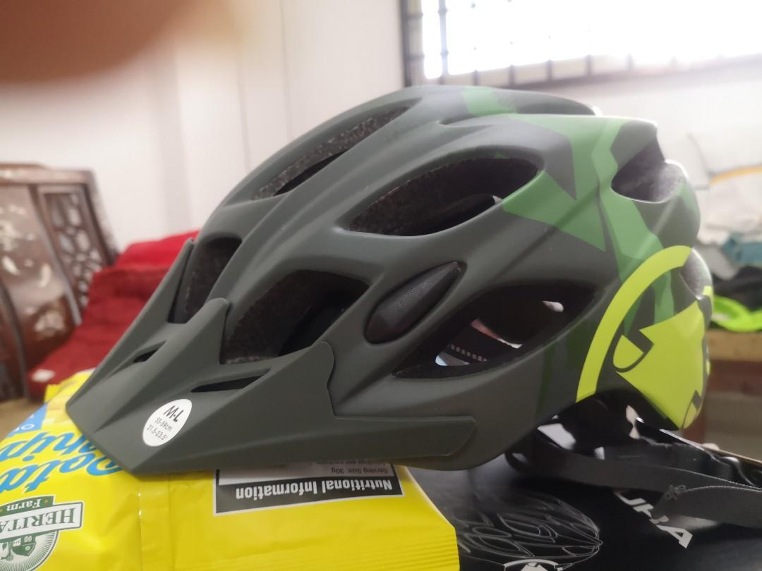 New Authentic Green Endura Hummvee Mtb Helmet Size M L 55 59cm Not China Brand 85 Hp 96510228 Sports Equipment Bicycles Parts Parts Accessories On Carousell