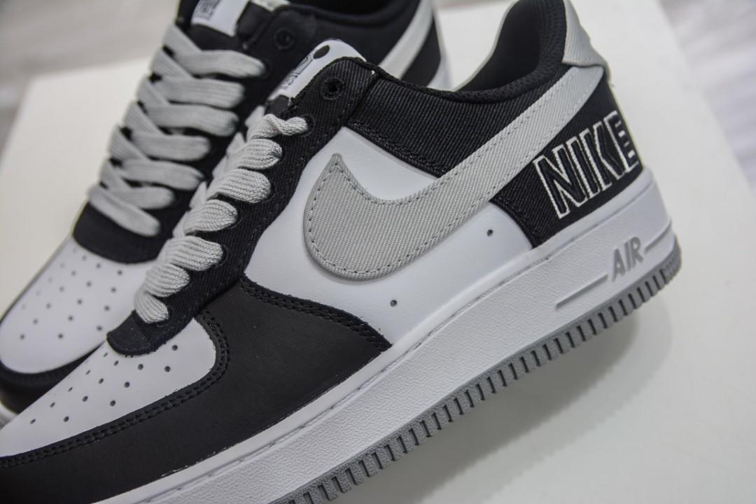 Nike Air Force 1 Low '07 LV8 EMB Black Silver - CT2301-001 – Izicop