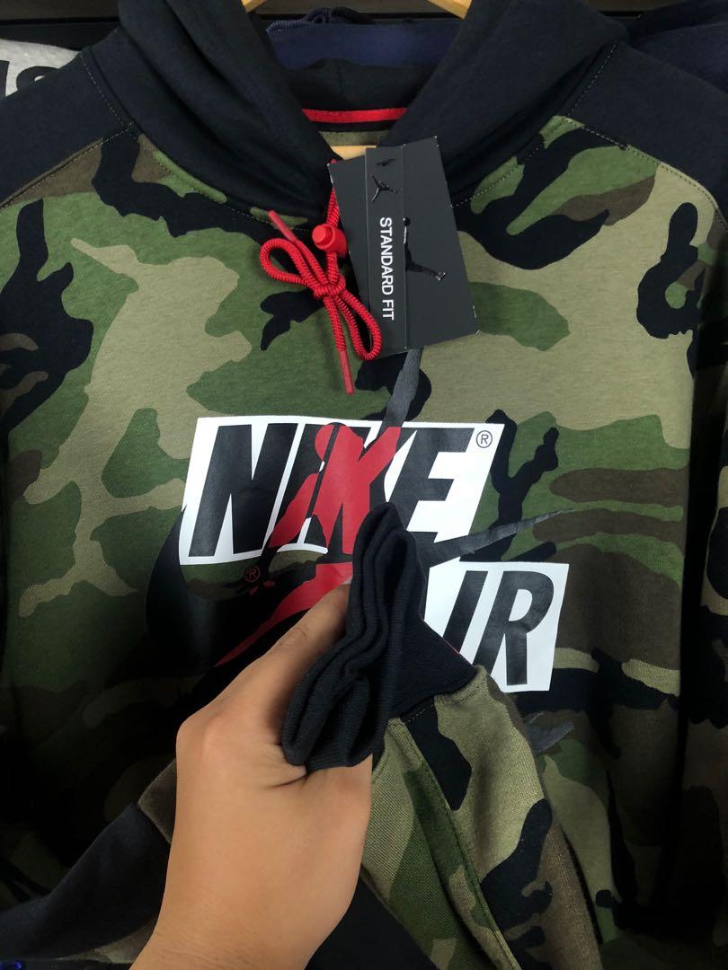Jordan men's jumpman discount classics camo fleece hoodi