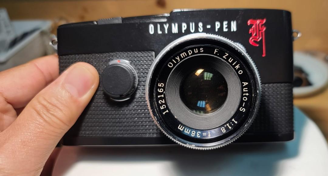 売り切れ必至！ ☆名機☆ OLYMPUS PEN-FV + F1.8 38mm #H253