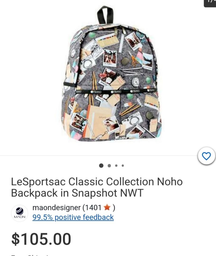Lesportsac sales noho backpack