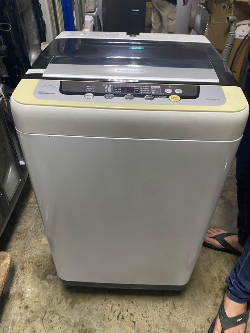 Panasonic 7KG Top Loading Washing Machine, TV & Home Appliances