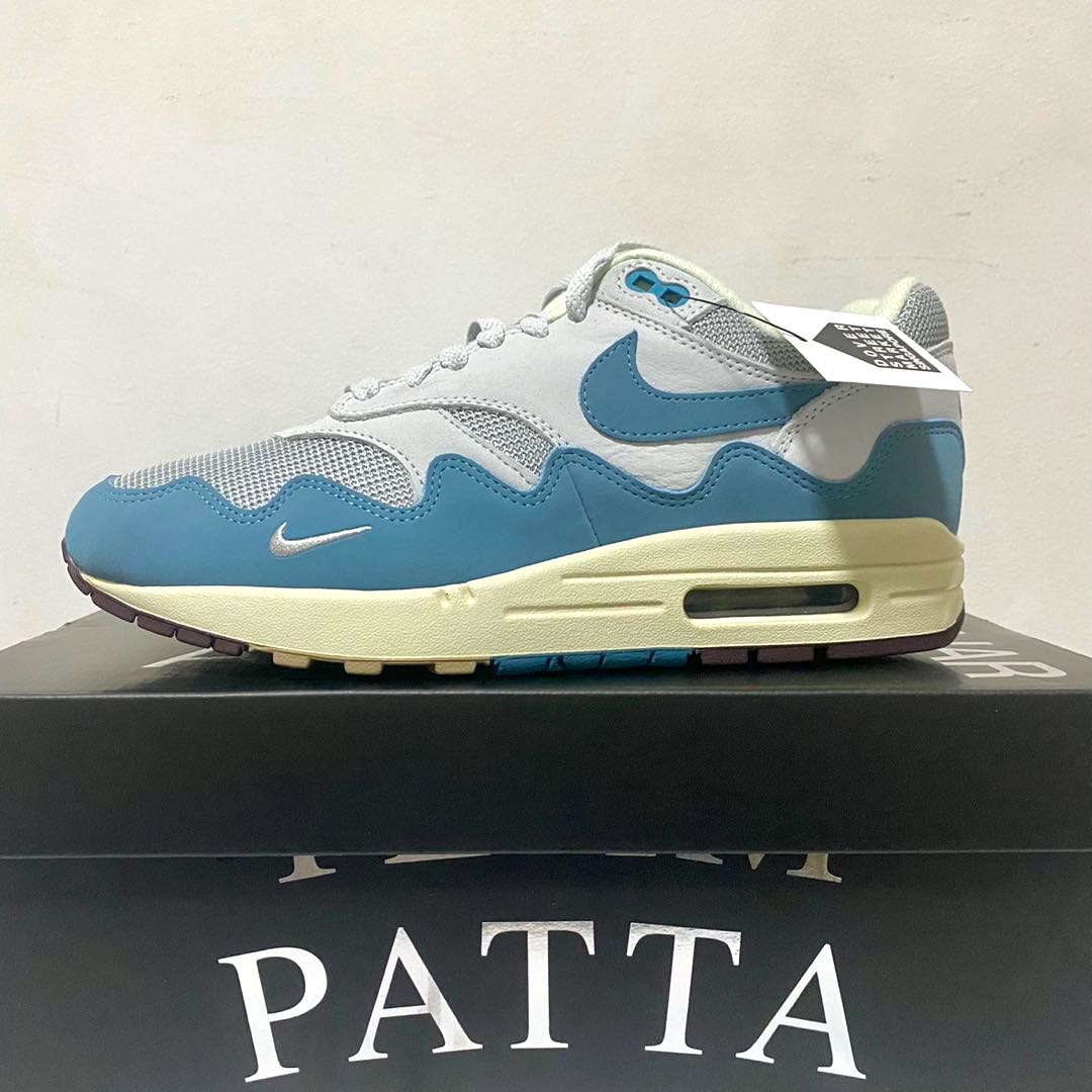 Nike air max 1 top scuba blue