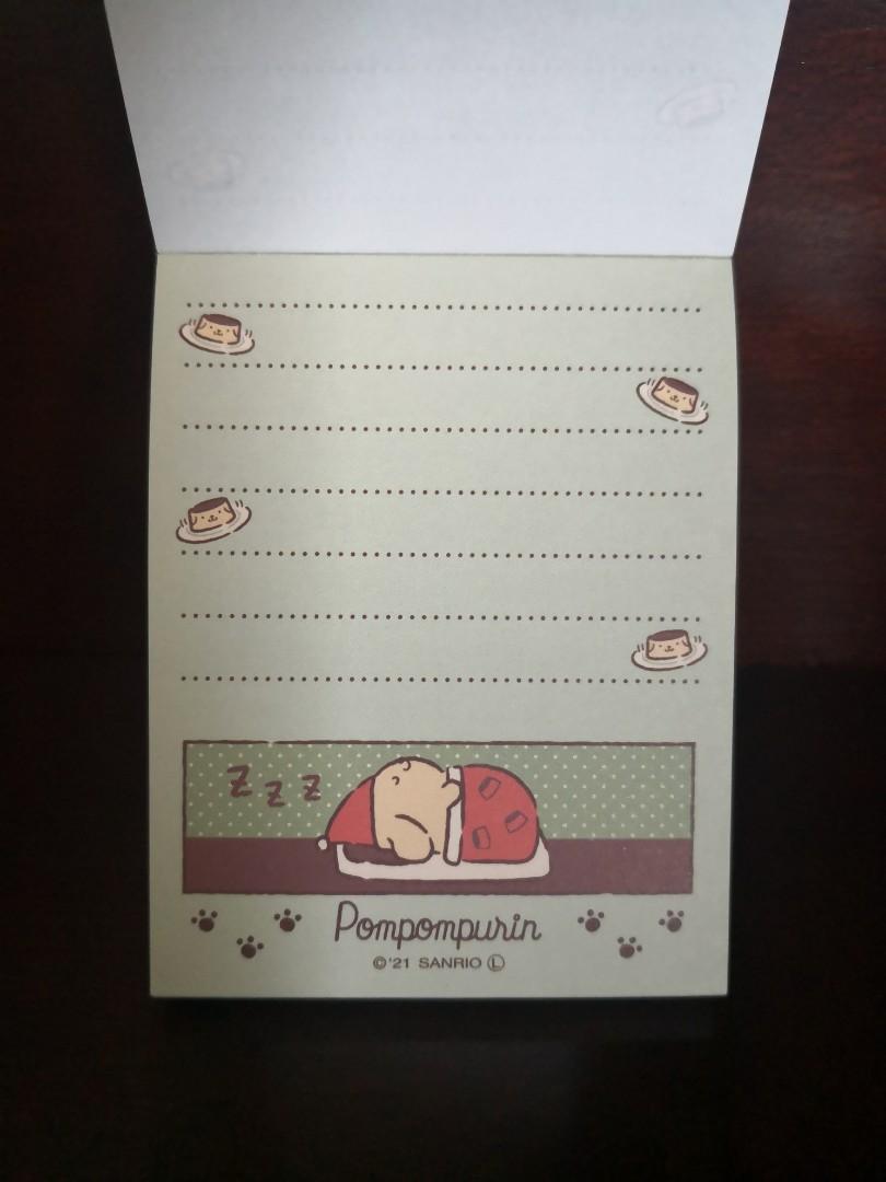 Pompompurin mini note pad (Category: Stationery & School Supplies) located in Manila. Submitted by maifabfinds (Listing ID 1123885754, Image 3). Description: .