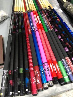Pool Cue Sticks from $20 onwards